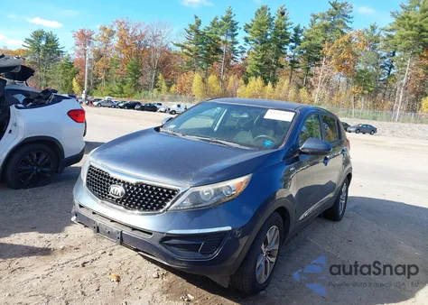 2014 Kia Sportage Lx из США, поврежденный, VIN KNDPBCAC1E7581977